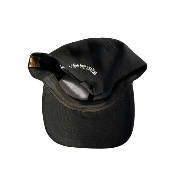 Nissan Black Baseball Cap hat 100% Cotton Adjustable Strap Made In China - Picture 2 of 3